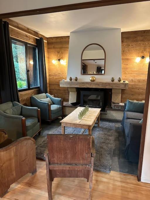 Chalet De L'Ailly Варенжвиль-сюр-Мер Экстерьер фото